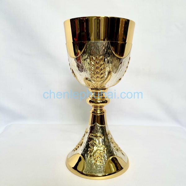 07 Chén chạm Bông Lúa và Chùm Nho